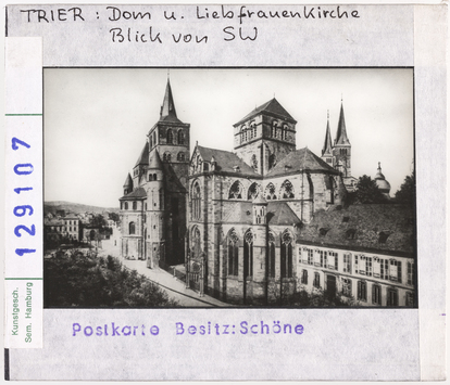 Vorschaubild Trier, Dom und Liebfrauenkirche, Ansicht von Südwesten 